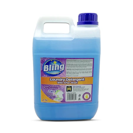 Bling Laundry Detergent Liquid with Softener 2.5ltr