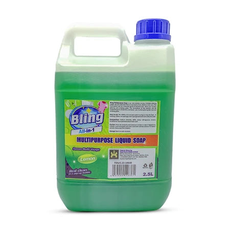 Bling Magic Lemon Multipurpose Liquid Soap 2.5ltr