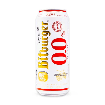 Bitburger Non Alcoholic Can Beer 330ml