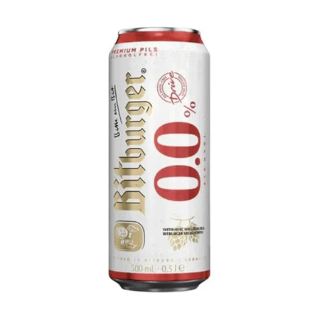 Bitburger Non Alcoholic Can Beer 500ml