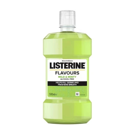 Listerine Mouthwash Mild & Minty 500ml