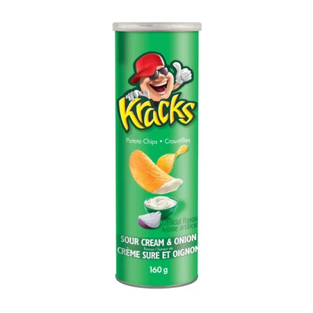 Kracks Chips Sour Cream And Onion 160g