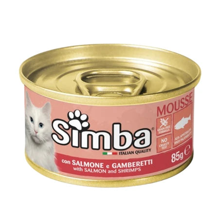 Simba Mousse With Salmon And Shrimps Cat F 85g