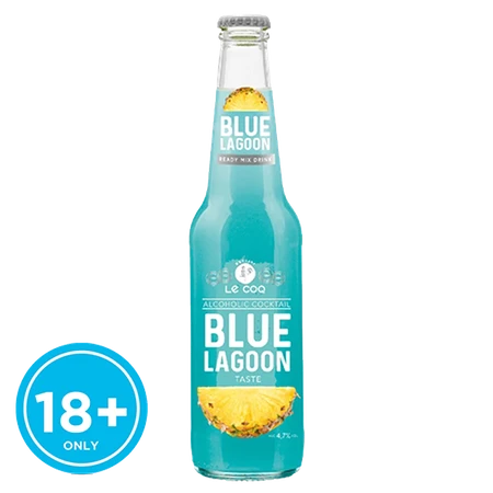Le Coq Blue Lagoon Bottle Drink 330ml