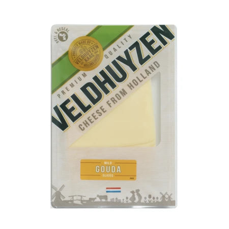 Veldhuyzen Gouda Slices Cheese 48% 150g