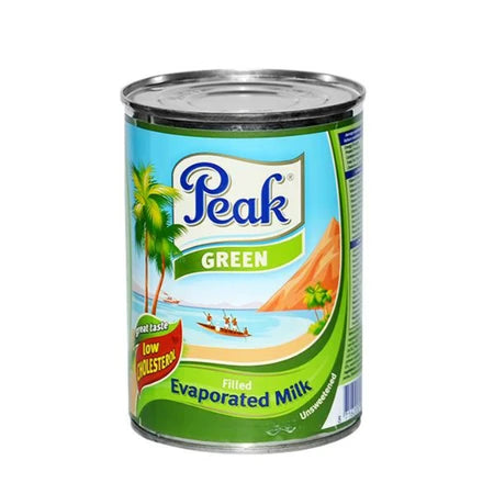 Peak Green Evaporated Tin Milk 390g
