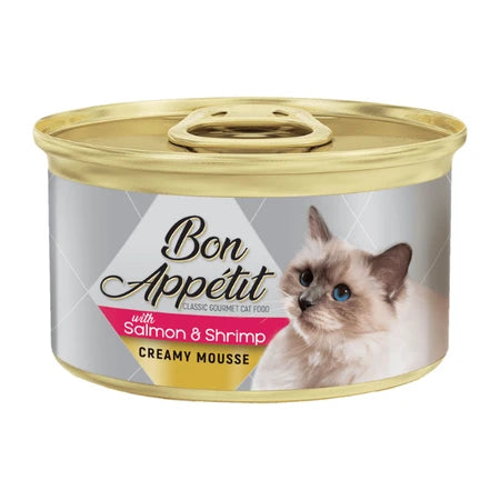 Bon Appetit Creamy Mousse With Salmon & Shrimp 85g