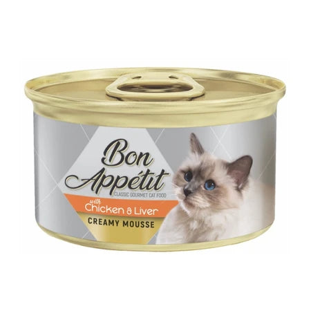 Bon Appetit Creamy Mousse with Tender Chicken & Liver 85g