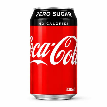 Coca Cola(Coke) Zero Sugar Can 330ml