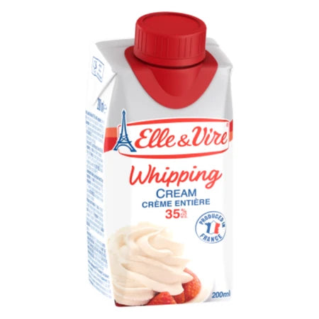 Elle & Vire Whipping Cream 35% Fat 200ml