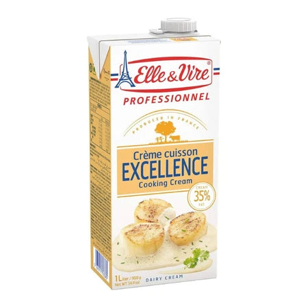 Elle & Vire Excel Cooking Cream 35% Fat 1ltr