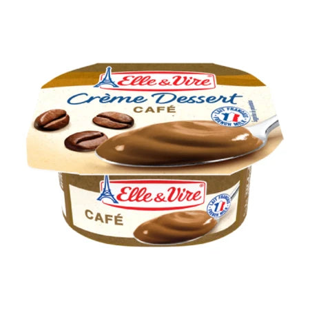 Elle & Vire Coffee Dessert Pudding Cream 100g
