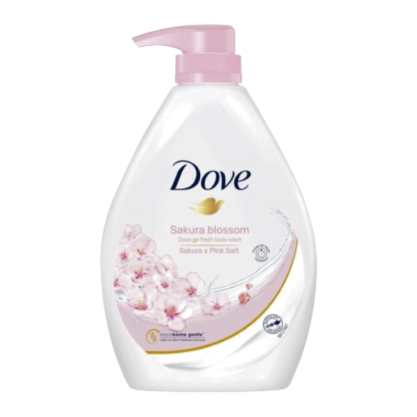 Dove Bath Gel Go Fresh Sakura Blossom 1ltr