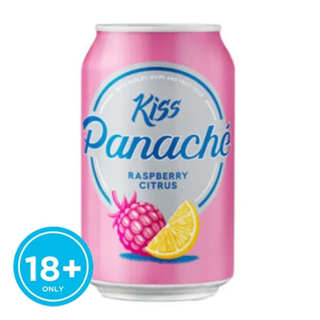 Kiss Panache Rasperry Citrus 0.5% Beer 330ml