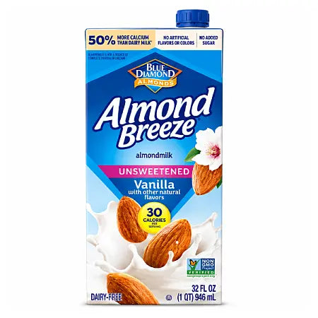 Blue Diamond Almond Breeze Vanilla Sweet. Drin 1ltr