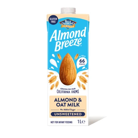 Blue Diamond Almond & Oat Milk Gluten Free 1ltr