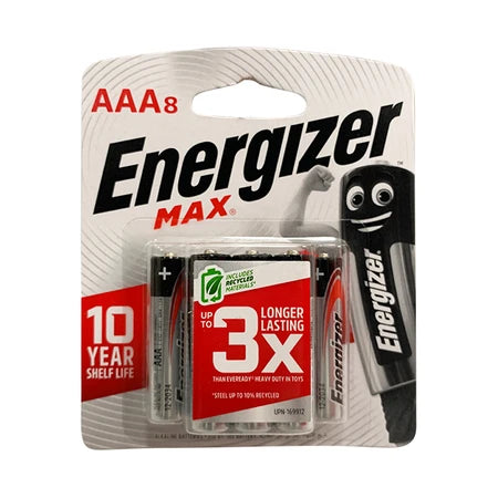 Energizer Battery Max Aaabp8