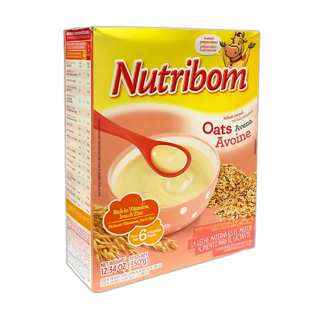 Nutribom Infant Cereal Paper Box Oats 300g