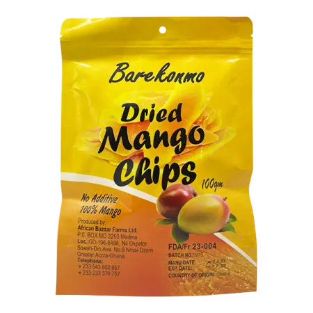 Barekonmo Dried Mango Chips 100g