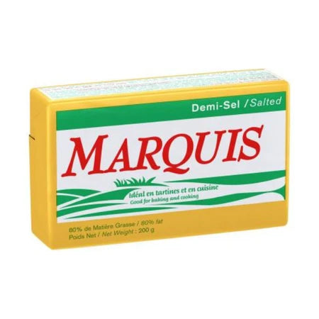 Elle & Vire Marquis Salted Butter 80% Fat 200g