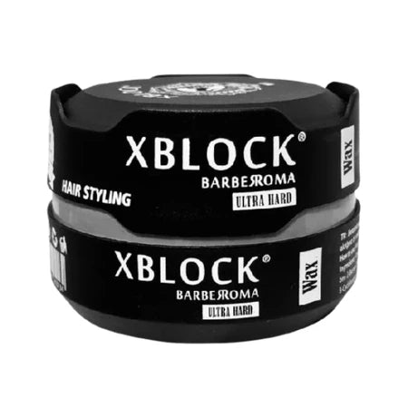 Xblock Hair Wax Ultra Strong (Grey) 150ml