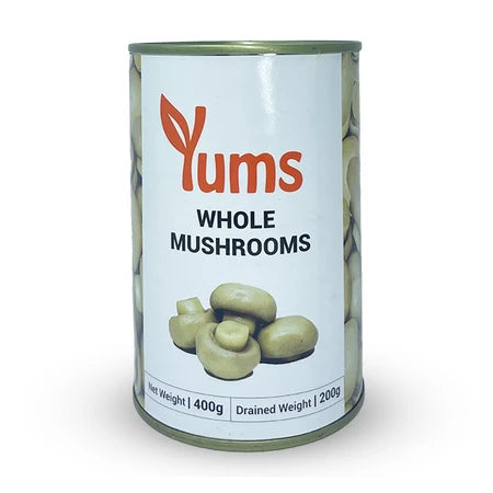 Yums Whole Mushroom 400g