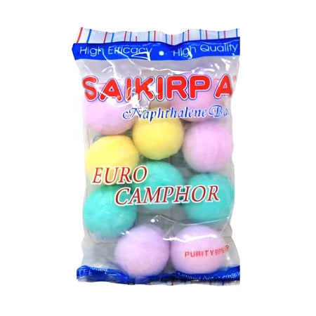 Saikirpa Naphthalene Balls Coloured 150g