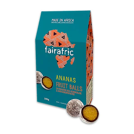 Fairafric Pineapple (Ananas) Fruit Balls 100g
