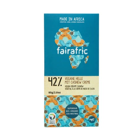 Fairafric 42 Kakao Mit Cashaw Creme 80g