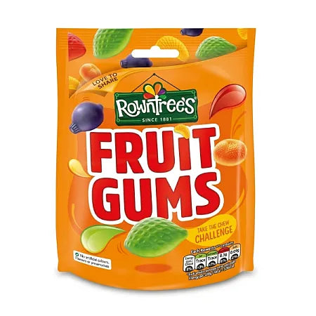 Rowntree Fruit Gums Pouch 150g