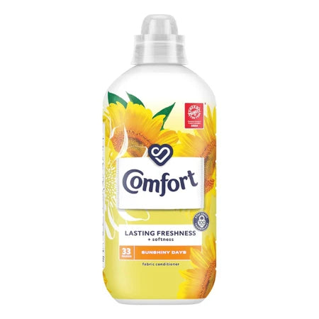 Comfort Fabric Conditioner 33 With Sunshiny Days 930ml