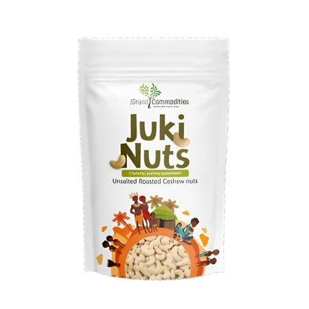Juki Nuts Unsalted Roasted Cashews 150G