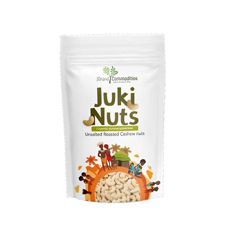 Juki Nuts Unsalted Roasted Cashews 50G