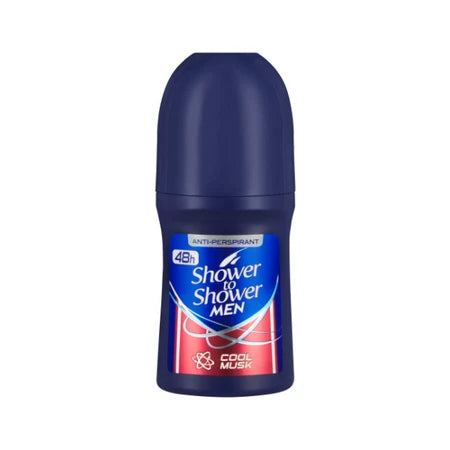 Shower To Shower Roll-On Cool Musk 50ml