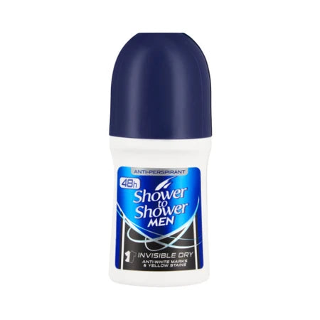 Shower To Shower Roll-On Invisible Dry men 50ml