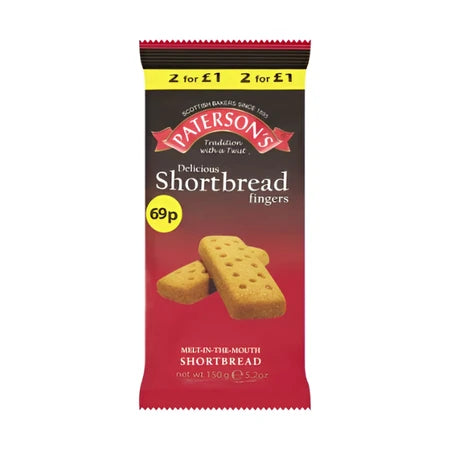 Paterson's Shortbread Fingers 150g