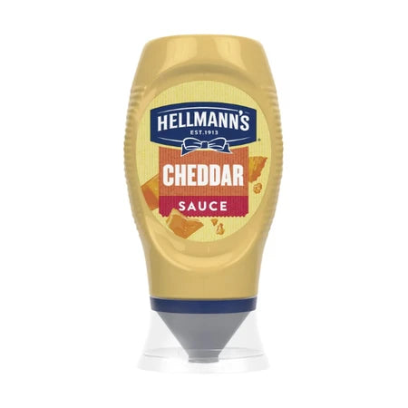 Hellmanns Cheddar Sauce Squeezy 250G