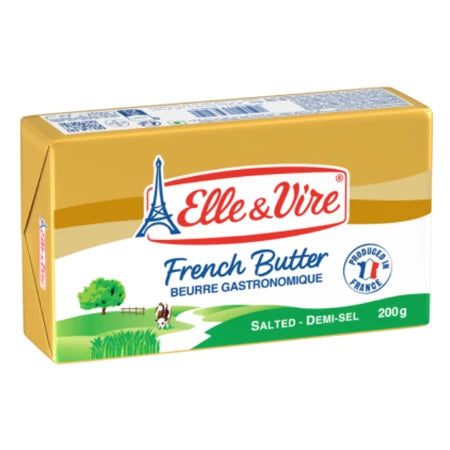 Elle & Vire Salted Butter Packets 200g