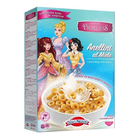 Dolci Preziosi Princess Cereal Ring Honey 300g