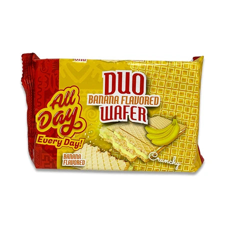 All Day Duo Wafer Banana 46g