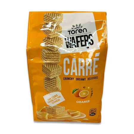 Toren Wafer Carre Orange Cream 125g