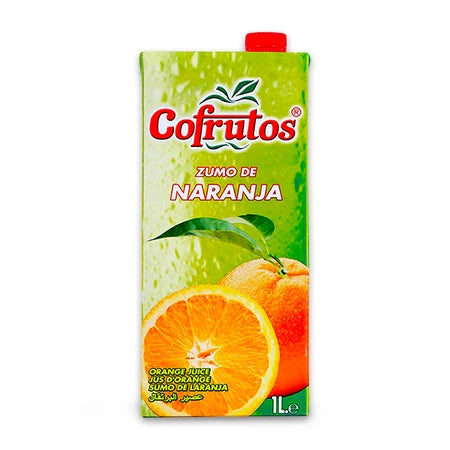 Cofrutos Sugarfree Orange Juice 1ltr