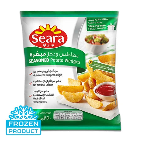 Seara Seasoned Wedges Fries 750g