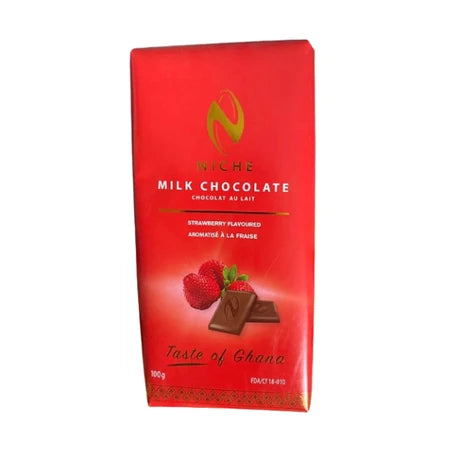 Niche Milk Strawberry Chocolate 90g