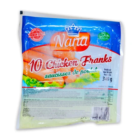 Nana Chicken Franks 340g