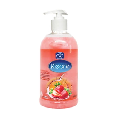 Kleanz Hand Soap Strawberry Antibacterial 500ml