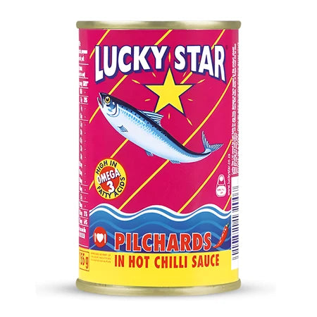 Lucky Star Pilchards In Chilli Sauce 155g