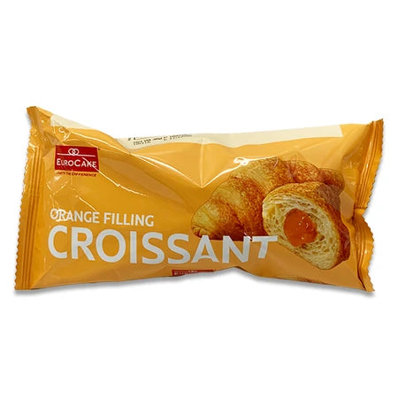 Eurocake Croissant Orange Jam Filled 180g 36g