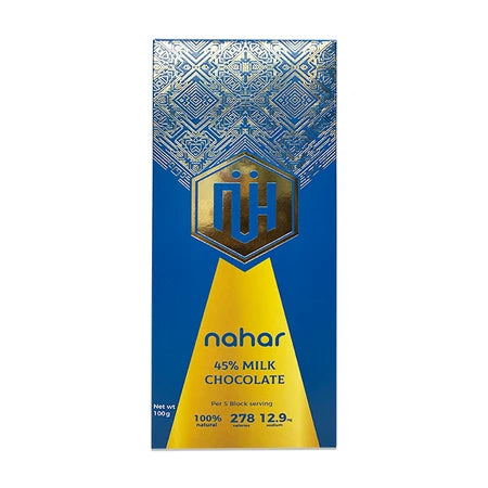 Everything Nahar 45 Milk Chocolate 100g
