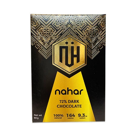 Everything Nahar 72% Dark Chocolate 60g